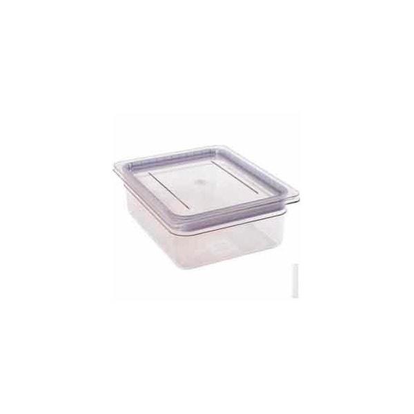 Cambro - Griplid, Fits Gn 1/3 Size Food Pan, 6-15/16x12-3/4, Stackable, Clear